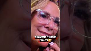 This woman REFUSED to accept FACTS about TRUMP and asks a random PERSON to help her DEBATE ME.