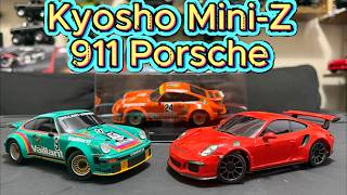 Unboxing And Comparing Kyosho Mini Z  Vaillant Porsche 911 to the GT3 RS 911 | RC