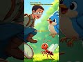 The ant and the bird kindness come back