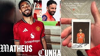 BREAKING ⚽🔥🔊: UNITED SHOCKS PREMIER LEAGUE WITH RECORD-BREAKING SIGNING OF MATHEUS CUNHA 🔥