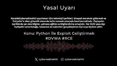 Python İle Exploit Geliştirmek | Nasıl Yapılıyor?  | Command İnjection Exploit!