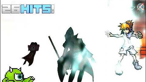 MUGEN Request: Neku Sakuraba & Mike Wazowski Vs Johnny Sfondi & Witch Charlotte