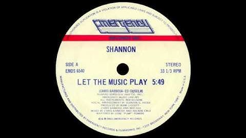 Thumbnail of Shannon - Let The Music Play