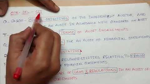 CA FINAL AUDIT Learn All SA with memory technique . MEMORIZED Standards on Auditing with story