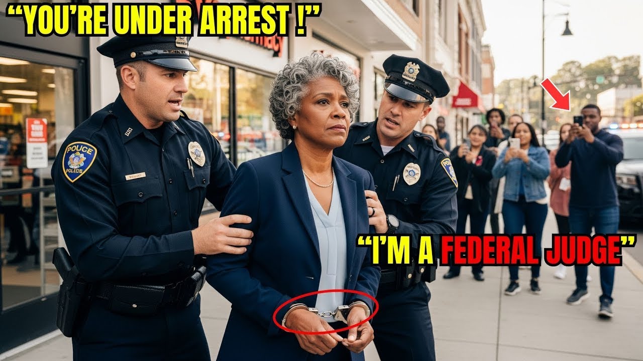 Cop Arrested Black Elderly Woman at Pharmacy — Then Froze When She Said “I’m a Federal Judge”