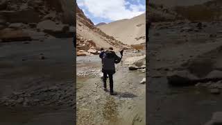 Ladakh trip view mountain ️#ladakh #travel #travelvlog #cool #vira #mountains #views #like #shorts