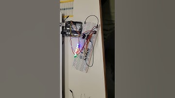 16 Eight LED with 74HC595