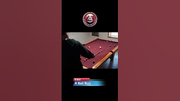 Easy 5 Ball Runout!  #billiards #8ballpool #pool
