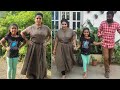 rupa sree and hema dance Bharathi Kannamma serial cast in shooting spot