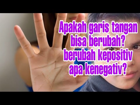 Video: Bagaimana Garisan Di Tangan Berubah