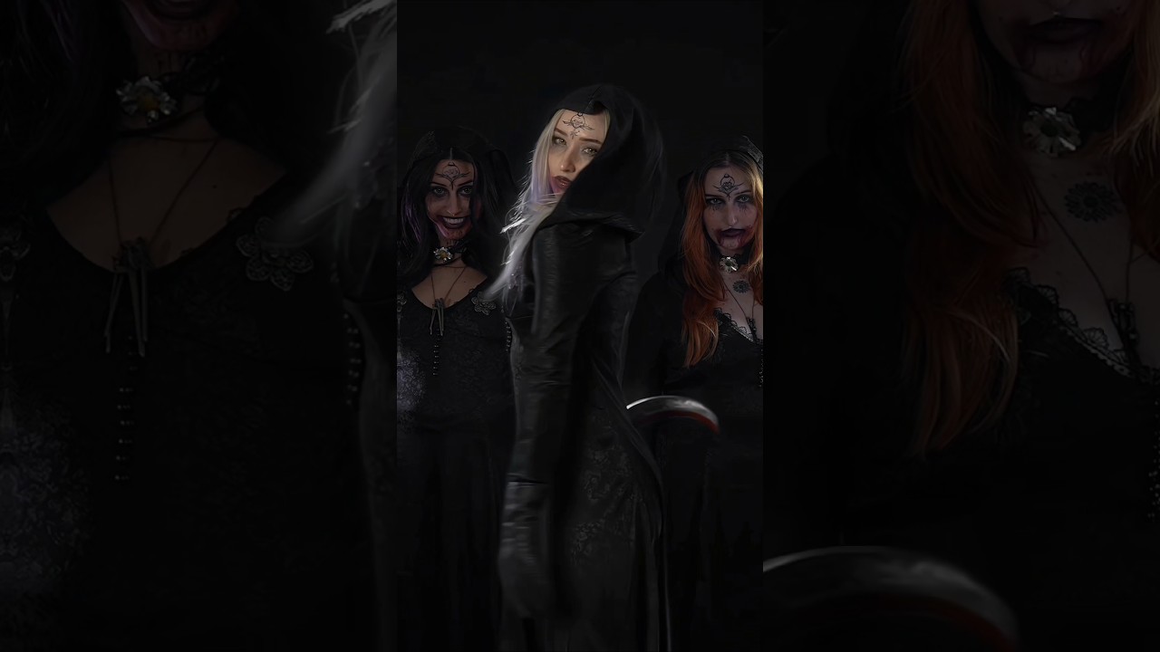 Dimitrescu Daughters Edit IRL 😱🩸 #residentevil #edit #beladimitrescu #halloween