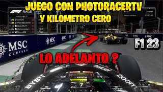 JUEGO CON PHOTORACER Y KILOMETRO CERO EN F1 23 ¿PODRE ADELANTARLOS ?