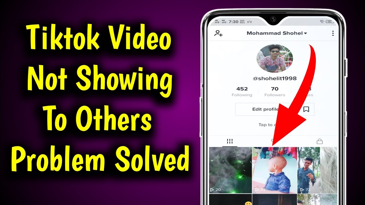 How To Fix Tiktok Video Not Showing To Others