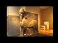 Ассирийское искусство: Лев и бык с человеческими головами (Ламассу), 883—849 гг. до н. э.