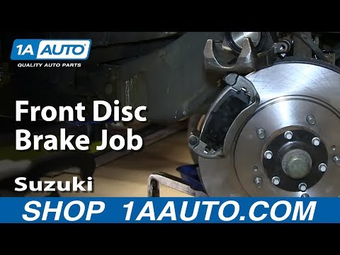 How to Replace Front Brakes 02-06 Suzuki XL-7
