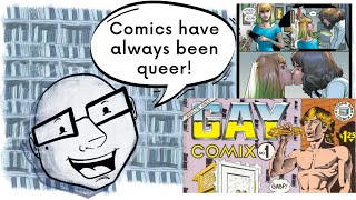 Queerness In Comics: Guest Lecture from Comics PhD Candidate!
Welcome to another educational stream! This is a VOD from my Twitch channel date 7/24/25 with guest Bryan Bove-Wimberly talking about his study specialization in queer comics. We looked at some of the history of comics from Pre-code comics that had lots of cross-dressing and gender-bending, to the comics of today!
What I learned from this lecture is that the story here is very complicated. While theres always been queer creators and expression, the demographic shift over the last few decades has mirrored a demographic shift in society. Theres a lot more LGBT superheroes now than there were in the older ages of comics, but Batman & Robin was originally under fire for confusing children... which is strangely the same line we hear today...
Super thanks to Bryan for coming out and giving this informative talk!
Join this channel to get access to perks:
https://www.youtube.com/channel/UCCoCibTpPOntWJyrbjXl2VQ/join Queerness In Comics: Guest Lecture from Comics PhD Candidate!
