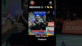 Tim beregu putri batminton Indonesia lolos ke final sea games vietnam 2022
