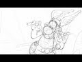 Asterix and the vikings  rough pencil test seq 235