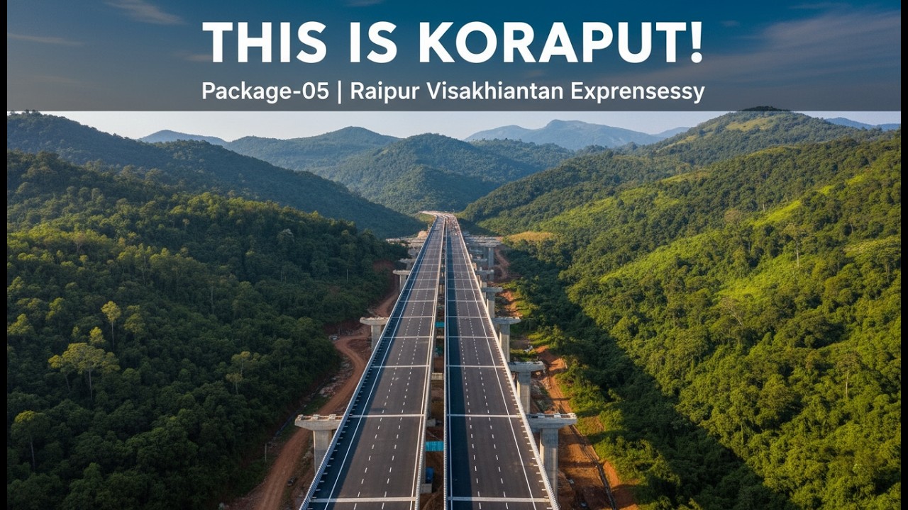 Raipur–Visakhapatnam Expressway | Package-05 Ground Report | Most Challenging & Scenic Stretch