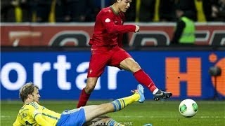 أهداف مبارة السويد و البرتغال 2-3 لقاء العودة فى تصفيات كأس العالم  19/11/2013