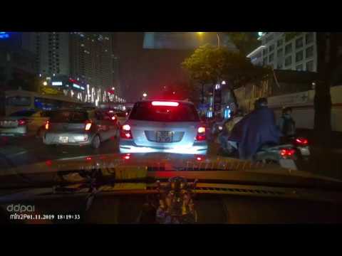 Dash Cam DDPai Mini2P Night Footage | Video TEST |