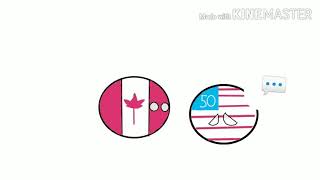 Countryballs. Почему Канада больше Штатов?