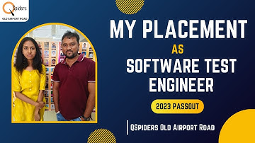 My Placement journey as Software Test Engineer from QSpiders Old Airport Road
