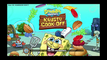 SPONGEBOB Krusty Cook-off beginners Levels 11 to 15 (Pancake Stand)