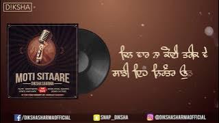 Moti Sitaare | Rabb Da Radio | Punjabi Song | Sonik Culture | Punjabi Movie Songs || Diksha Sharma