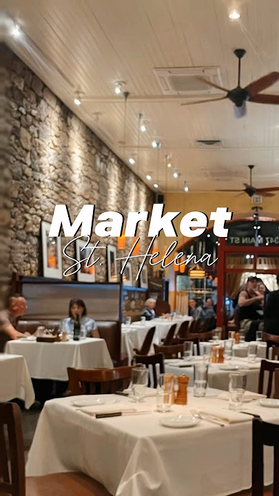 St. Helena gem! Delicious dinner at Market #napavalley #food #shorts