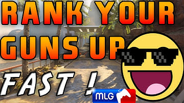 HOW TO LEVEL UP YOUR GUN FAST! (BO3 TIPS &TRICKS)