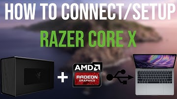 How to SETUP/CONNECT /GUIDE Razer Core X with AMD GPU to MACBOOK PRO/Mini/iMac(2019)