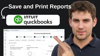 How To Save And Print Quickbooks Online Reports  2026  Step by Step