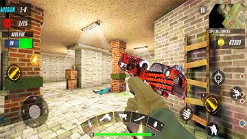 FPS Commando Strike 3D - Android Gameplay #6