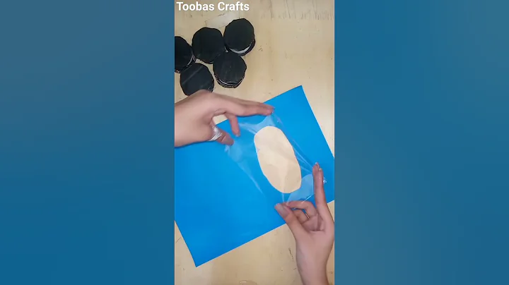 DIY PAPER OREO❤️❤️💙💙.I HOPE YOU LIKE IT 💙💙.#craft #shorts