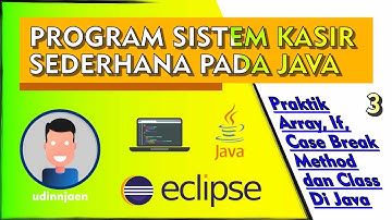 Sistem Aplikasi Kasir Sederhana Menggunakan Java - Bag 3