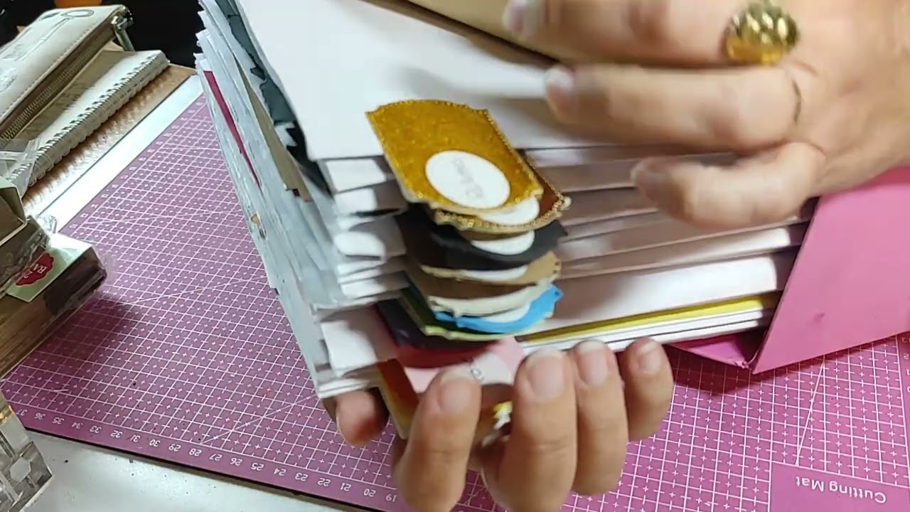 Une super trouvaille chez action + astuce rangement chutes de papier 🥰