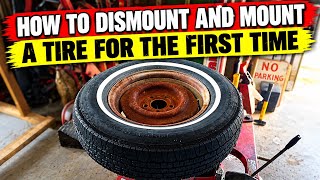 HOW TO DISMOUNT AND MOUNT A TIRE FOR THE FIRST TIME