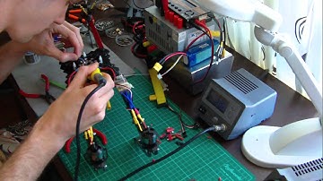 GLB X525 V3 QuadCopter Timelapse Build - Part 2: Electronics