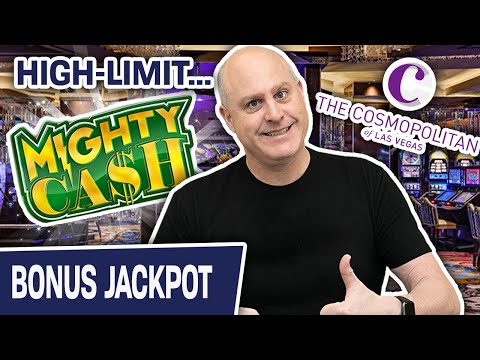 🤑 Jackpot Handpay on MIGHTY CASH ☝ High-Limit Slots @ The Cosmopolitan Las Vegas