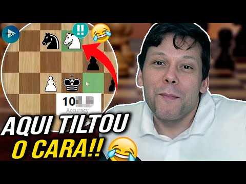 GM Krikor faz VIRADA com DAMA A MENOS e TILTA O MESTRE AO VIVO!! 