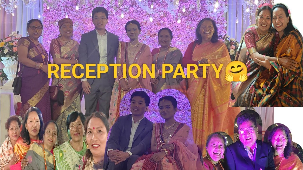 Haldwani me Reception party 🤗🌺🌺💃💃💃🙂☺️