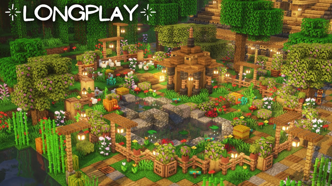 Minecraft Hardcore Longplay Chicken Coop & Egg Farm Relaxing