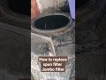 how to change spun#jumbo# filter in ro plants#shorts#