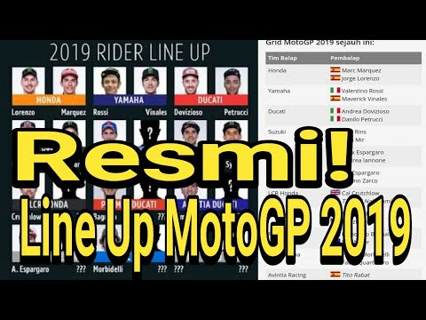Mengejutkan Inilah Line Up Motogp 2019 Hafizh Syahrin Dan Johann