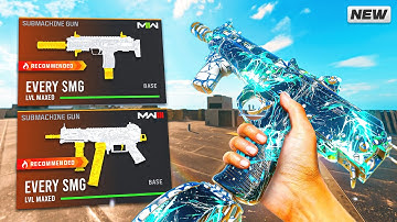 40 KILLS with EVERY SMG in Warzone + Best Class Setups