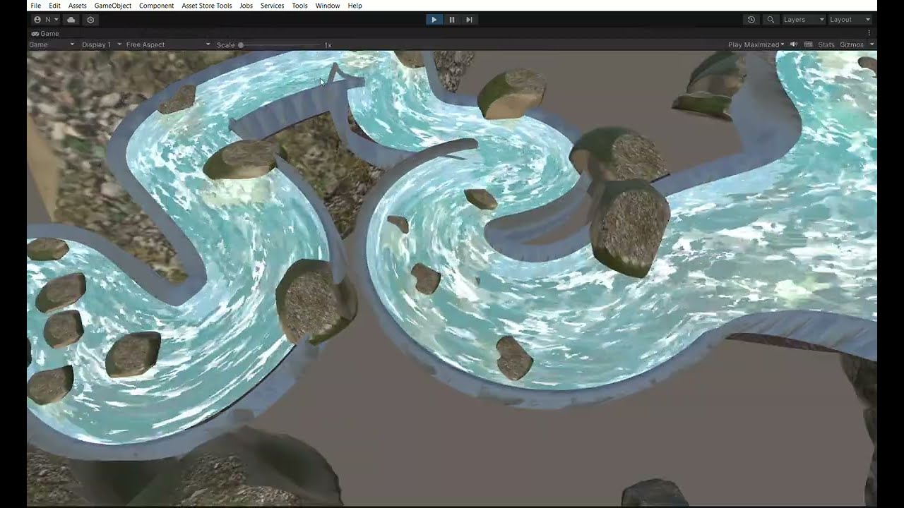 InfiniRIVER - Fluid based water simulator, video preview 35