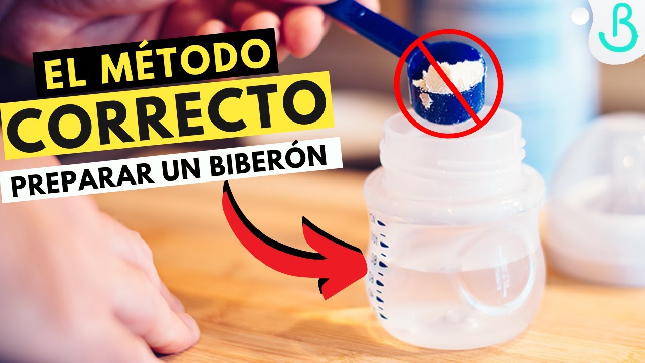 Presentar sed pobre 🍼😥¿ESTÁS PREPARANDO EL BIBERÓN A TU BEBÉ CORRECTAMENTE? || Baby Suite by  Pau - YouTube