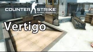 CS:GO TRICKs. Ninja Spot at de_vertigo (funny position)