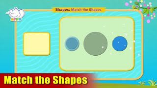 G1 - Module 6 - Exercise 3 - Match the Shapes | Appu Series | Grade 1 Math Learning